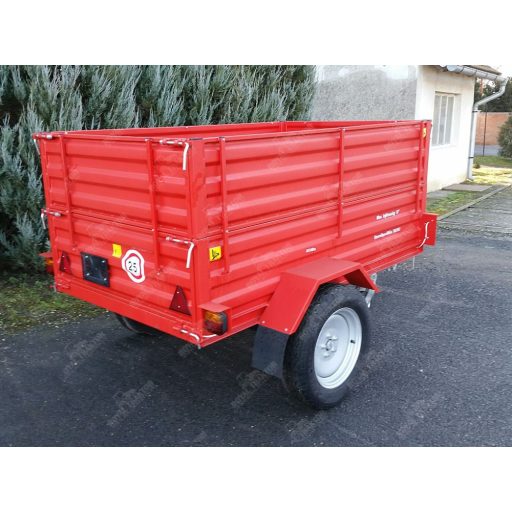 Bagodi BP-1400 R Mezőgazdasági ráfutófékes pótkocsi magasítóval