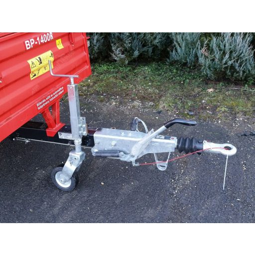 Bagodi BP-1400 R Mezőgazdasági ráfutófékes pótkocsi magasítóval