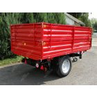 Bagodi BP -1500 R Mezőgazdasági ráfutófékes pótkocsi három oldalra billenő