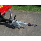 Bagodi BP -1500 R Mezőgazdasági ráfutófékes pótkocsi három oldalra billenő