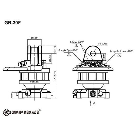 Deleks GR30F Adapter
