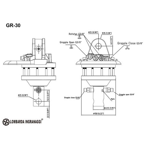 Deleks GR30 Adapter