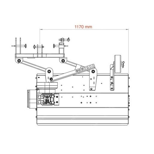 Deleks LINCE-140-X mulcsozó
