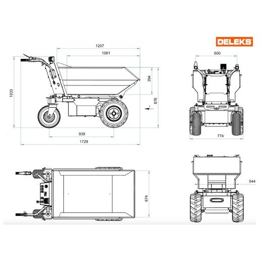 Deleks XE-500He Talicska