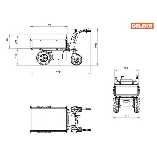 Deleks XE-500f Talicska