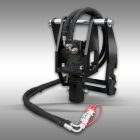 JANSEN Földfúró KL-200 Kompakt Rakodókhoz, 10+20 cm-rel Fúrószárak