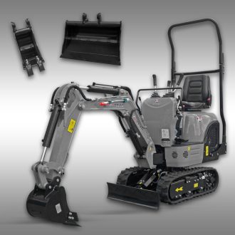JANSEN Minikotró MB-800, Benzinmotor, Kompakt kotrógép