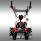 JANSEN Seprő Adapter MKB-500 E Elektromos Indítóval + Konténer + Hókéssel