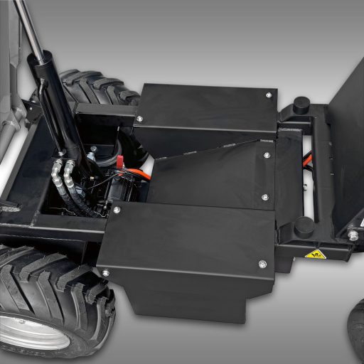 JANSEN MSK-500 Elektromos Dömper 1000 W-os Villanymotorral Felszerelt Mini Dömper