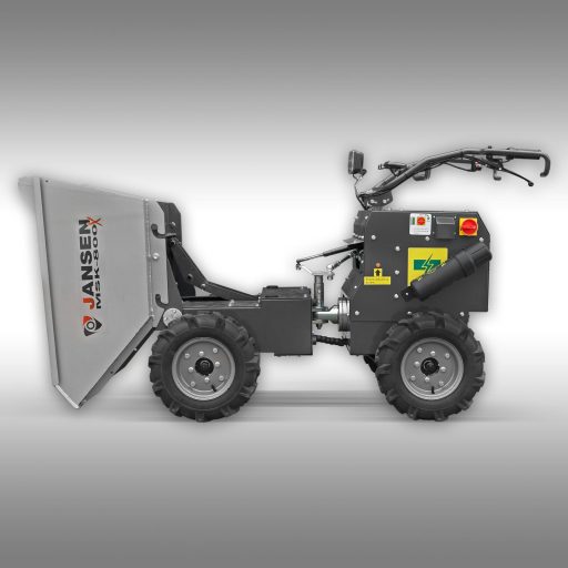 JANSEN MSK-800X Elektromos Mini Dömper, 800 W-os Villanymotorral Felszerelt, 4x4 Összkerékhajtású