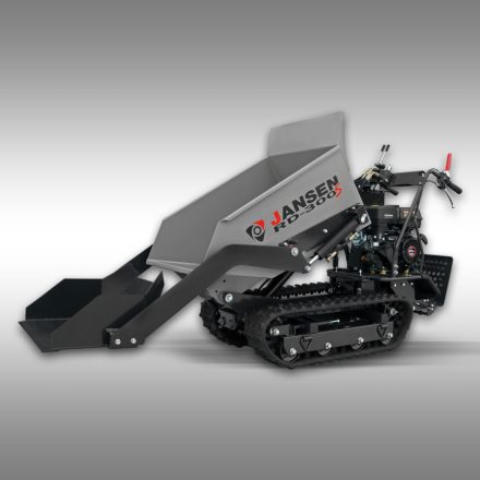 JANSEN RD-300S Lánctalpas Dömper - Benzinmotor, Hidraulikus Billenőplató, Önrakodó Funkció