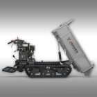 JANSEN RD-800 Lánctalpas Dömper, Hidraulikus Billenőplatós, Síkplatós, 15 LE-s LonCin motor