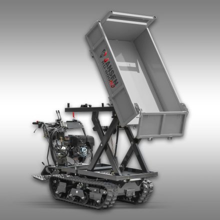 JANSEN RD-800pro Lánctalpas Dömper Hidraulikus Billenőplatós, Síkplatós 15 LE-s LonCin Motor