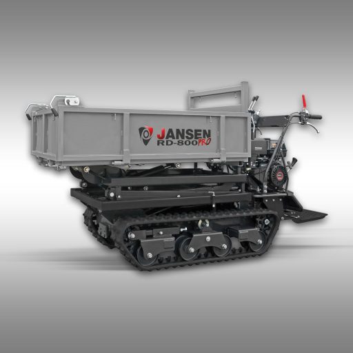 JANSEN RD-800pro Lánctalpas Dömper Hidraulikus Billenőplatós, Síkplatós 15 LE-s LonCin Motor