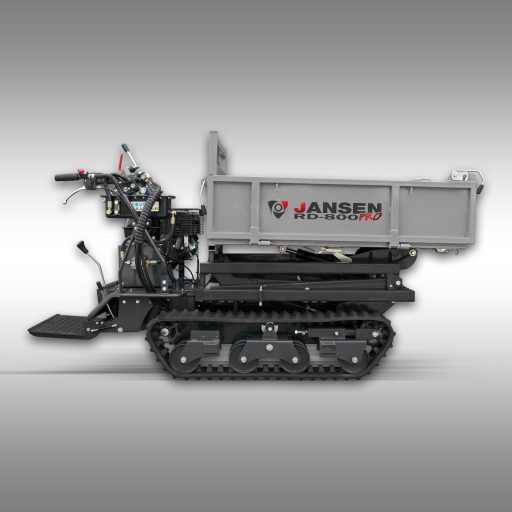JANSEN RD-800pro Lánctalpas Dömper Hidraulikus Billenőplatós, Síkplatós 15 LE-s LonCin Motor