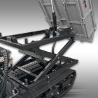 JANSEN RD-800pro Lánctalpas Dömper Hidraulikus Billenőplatós, Síkplatós 15 LE-s LonCin Motor