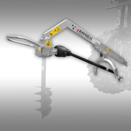 JANSEN 3 Pontos Oszlopos Lyukásó TBG-300, Robusztus, Erős, Sokoldalú