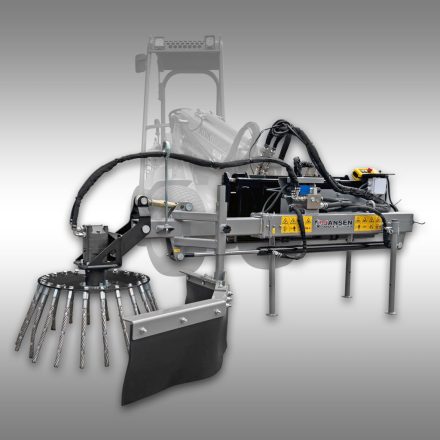 JANSEN Gyomkefe WKB-70, Gyomvágó, Hidraulikus