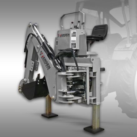 JANSEN BHSM-175 Függesztett Árokásó / Kotrógép 300 mm kanál