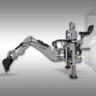 JANSEN BHSM-175 Függesztett Árokásó / Kotrógép 300 mm kanál