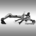 JANSEN Mini Kotró MB-360°, Benzinmotor, Sétakotró, 360°-os Forgógyűrű