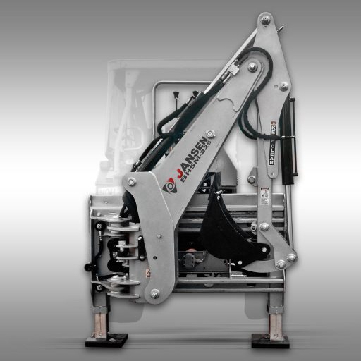 Jansen BHSM-225 Függesztett Árokásó / Kotrógép, 400 mm kanál