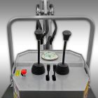 Jansen BHSM-225 Függesztett Árokásó / Kotrógép, 400 mm kanál