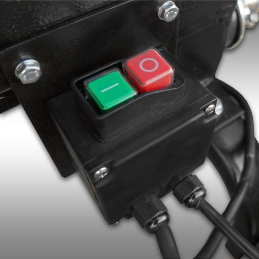 Jansen HS-12L53E Elektromos Rönkhasító, 12 t, 53 cm, Vízszintes, 230V Villanymotor