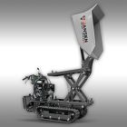 Jansen RD-300pro Lánctalpas Dömper, Hidraulikus Billenő Dömpingrendszerrel