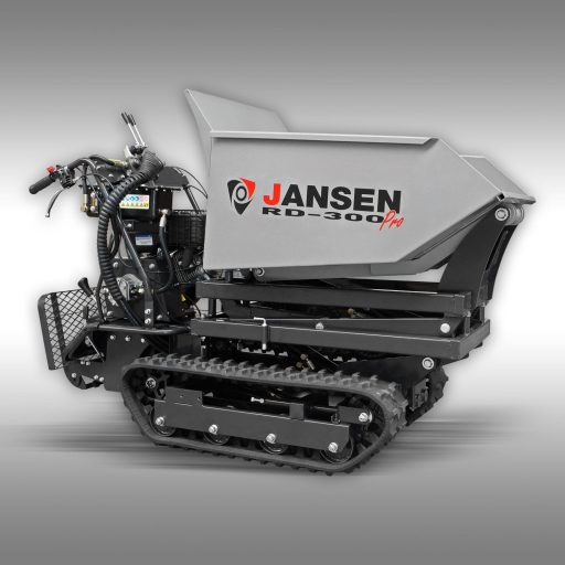 Jansen RD-300pro Lánctalpas Dömper, Hidraulikus Billenő Dömpingrendszerrel